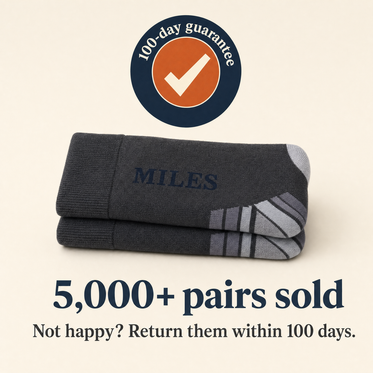 Miles Bamboo Compression Sock